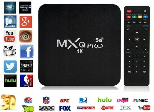 Smart TV BOX 16GB MXQ PRO 4K 2+16GB ANDROID 10.1 WiFi 5G na Arena.pl