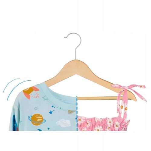 WIESZAK NA UBRANIA DZIECIĘCE WIESZAKI OGIVO x20 DLA DZIECI DREWNO na Arena.pl