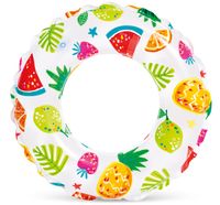 Koło dmuchane do pływania z nadrukiem o średnicy 51 cm INTEX 59230 OWOCE