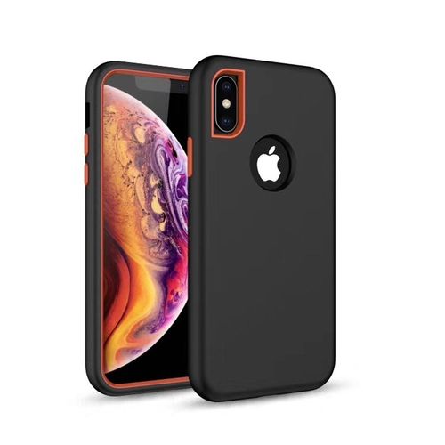 Nakładka Defender Solid 3w1 do iPhone XS Max czarna na Arena.pl