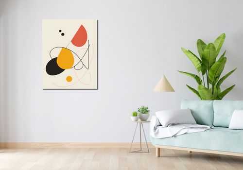Obraz 70x90cm Rapsodia Kształtów na Arena.pl