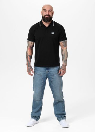 Męska Koszulka Polo Pitbull Polówka kołnierzyk Pique Stripes Regular na Arena.pl