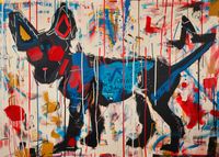 Plakat 70x50cm Miejski Pies