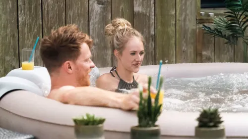 Basen z hydromasażem dmuchane Bristol Max MSpa 8 osób SPA Bąbelki na Arena.pl