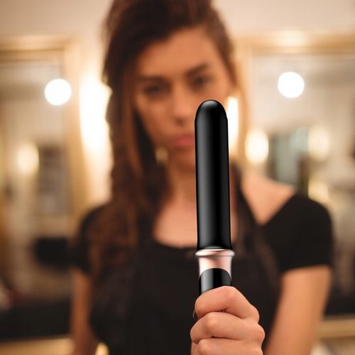 PROSTOWNICA DO WŁOSÓW CERAMICZNA EKRAN LCD 2W1 LOKÓWKA LEKKA CZARNA na Arena.pl