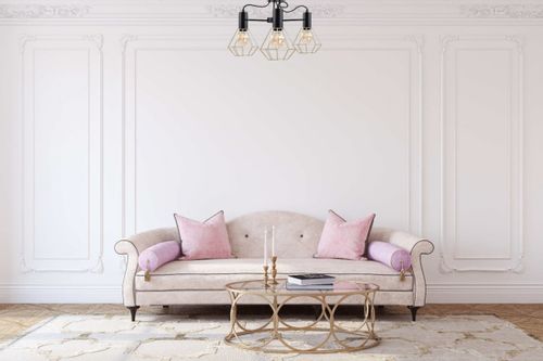 Lampa sufitowa 3xE27 LARS BLACK/GOLD na Arena.pl