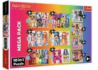 PUZZLE 10W1 KOLEKCJA MODNYCH LALECZEK 96000