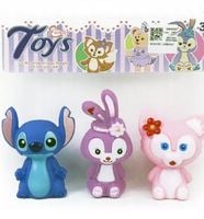 Postacie bajkowe gumowe 3szt -11cm