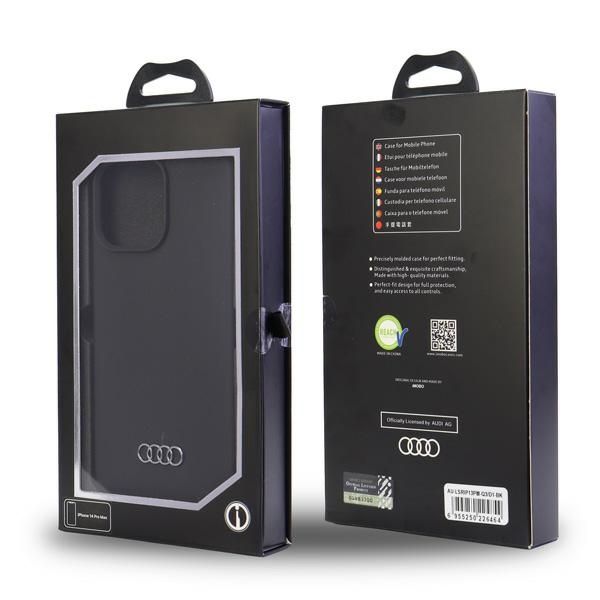 Etui Audi do iPhone 13 Pro Max, Czarny zdjęcie 7
