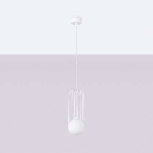 Lampa wisząca BRINA 1 biała na Arena.pl