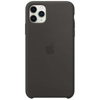 Etui Apple MX002ZE/A iPhone 11 Pro Maxczarny/black Kryt pro Silicone Case