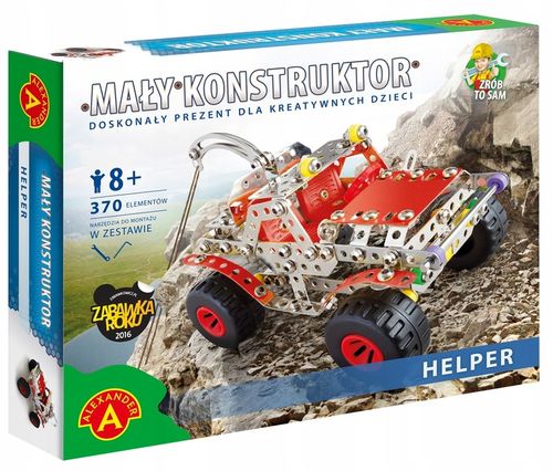 Metalowe Klocki Konstrukcyjne Helper ALEXADER na Arena.pl