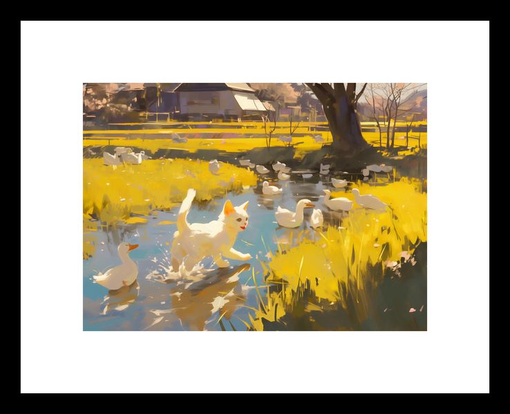 Plakat 18x13cm Słońce na Wsi zdjęcie 3