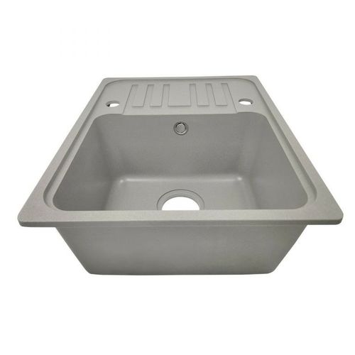 Aquamarin Zlew Granite, 57 x 45 cm, szary na Arena.pl