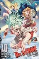 Manga o kamiennym świecie sile nauki i ratowaniu ludzkości Dr. Stone Tom 10