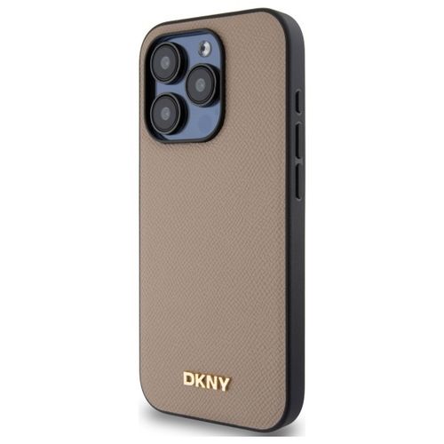 Etui DKNY do iPhone 15 Pro, Beżowy, MagSafe na Arena.pl