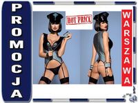 OBSESSIVE Police gorset 5-czesciowy POLICJANTKA