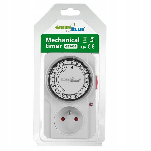 Programator czasowy timer analogowy mechaniczny włącznik wyłącznik prądu zdjęcie 9