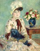 Mlle Charlotte Berthier, Auguste Renoir - plakat 30x40 cm