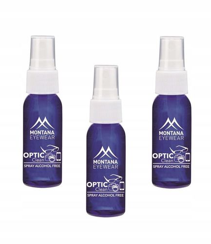 SPRAY PŁYN MONTANA DO CZYSZCZENIA OKULARÓW EKRANÓW na Arena.pl