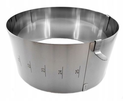 RANT OPASKA DO TORTU REGULOWANA TORTOWNICA FORMA PODZIAŁKA 18-30 H12cm zdjęcie 2