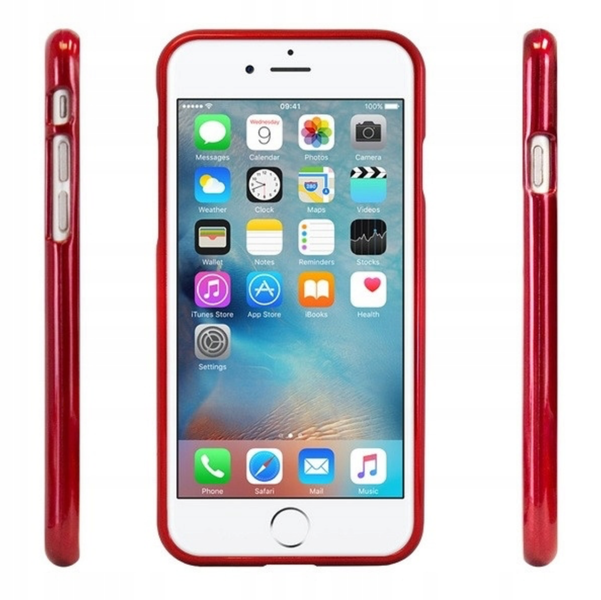 Etui Case Plecki Mercury do Apple IPHONE X / XS czerwone zdjęcie 3