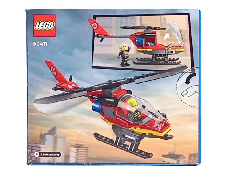 Klocki Lego City - Strażacki helikopter 60411 zdjęcie 6