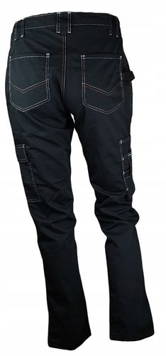 Spodnie ROBOCZE męskie BHP MOCNE ochronne WZMACNIANE RIP-STOP na rozdarcia na Arena.pl