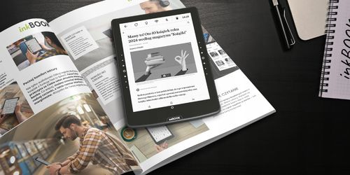 Czytnik e-booków INKBOOK Solaris Czerwony na Arena.pl