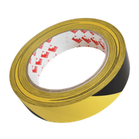 TAŚMA 2724 25mm/33m ŻÓŁTO-CZARNA, ZNAKUJĄCA BHP SAMOPRZYLEPNA, SCAPA