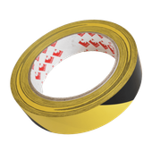 TAŚMA 2724 25mm/33m ŻÓŁTO-CZARNA, ZNAKUJĄCA BHP SAMOPRZYLEPNA, SCAPA