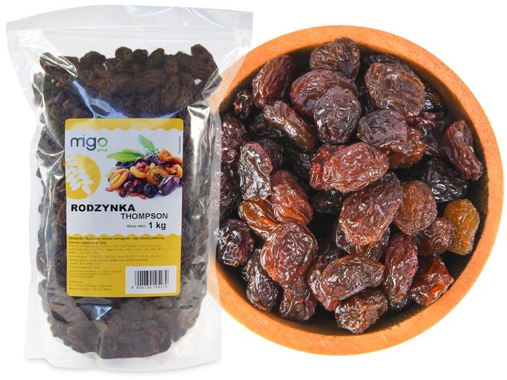 Rodzynki Thompson Jumbo 1kg - MIGOgroup zdjęcie 1