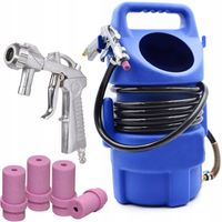 PIASKARKA PNEUMATYCZNA SYFONOWA 10L PISTOLET DO CZYSZCZENIA PIASKOWANIA