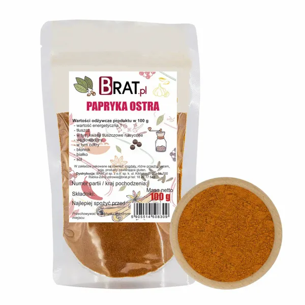 Papryka ostra 100g zdjęcie 1