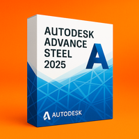 Autodesk Advance Steel 2025 Licencja 3 lata Pełna wersja komercyjna