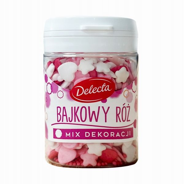 Delecta Dekoracje Bajowy Róż 55 g zdjęcie 1