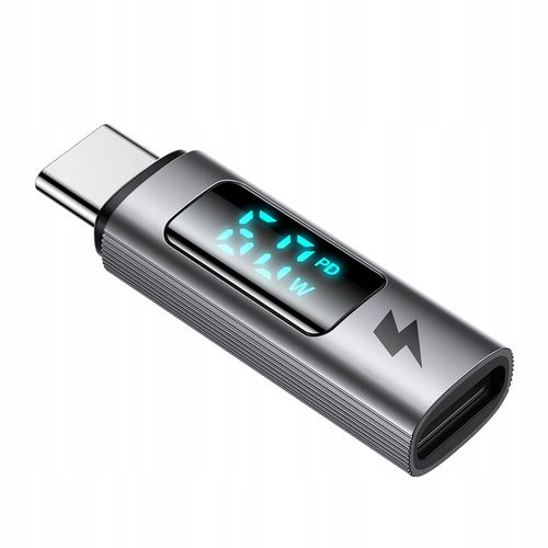 mcdodo adapter przejściówka usb-c usb typ c do lightning iphone 60w miernik na Arena.pl
