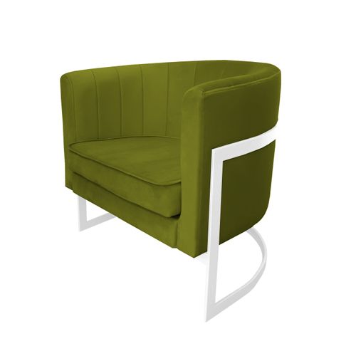 Fotel Glamour podstawa biała BL75 na Arena.pl