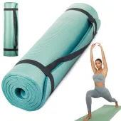 Mata do ćwiczeń fitness i jogi 180x60 cm Verk Group zapewniająca wygodę treningu