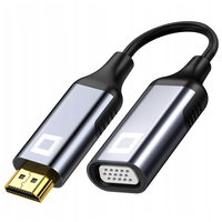 co2 adapter hdmi do vga kabel przejściówka konwerter full hd 1080p