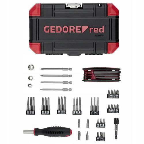 Kalendarz adwentowy ZESTAW narzędzia GEDORE red 51-częściowy na Arena.pl