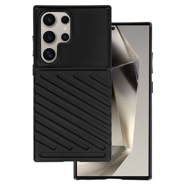 Thunder Case do Samsung Galaxy S24 Ultra Czarny zdjęcie 1