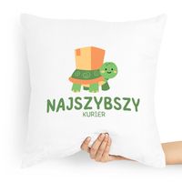 Poduszka Prezent Dla Kuriera Najszybszy Kurier Z Nadrukiem Ze Zdjęciem
