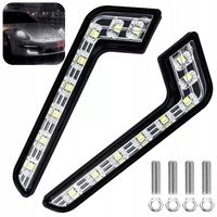 MOCNE ŚWIATŁA DO JAZDY DZIENNEJ LED MERCEDES BLACK