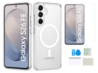 Etui Magsafe do SAMSUNG GALAXY S26 FE anti-shock case + folia ochronna TPU