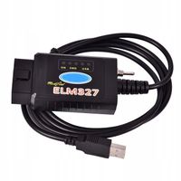 KABEL interfejs diagnostyczny ELM327 FORSCAN FORD MAZDA ELMCONFIG przełączn