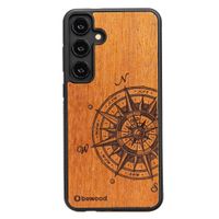 Drewniane Etui Bewood do Samsung Galaxy S25 Plus TRAVELER MERBAU