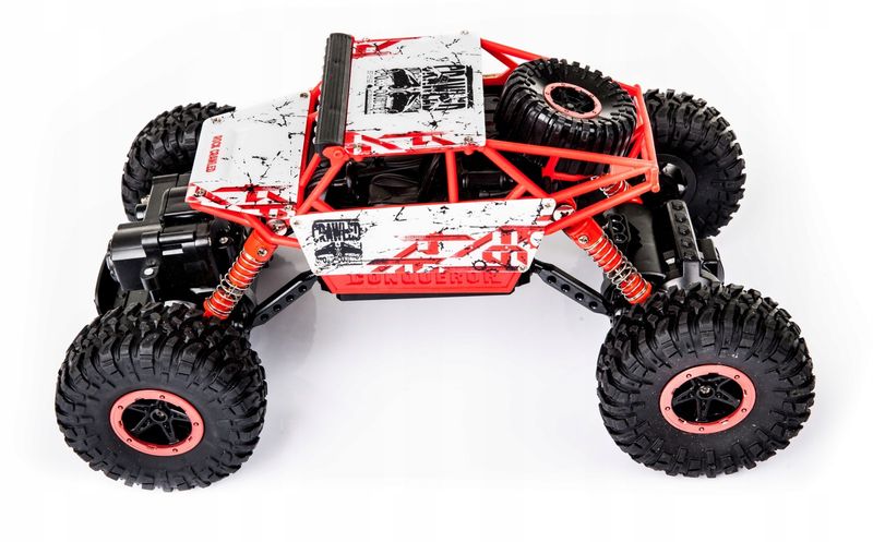 Samochód Rc ROCK CRAWLER 2.4GHz 1:18 Czerwony zdjęcie 5