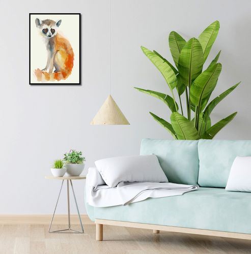Plakat 39,5x55cm Lemurek na Arena.pl