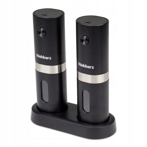 MŁYNEK DO PIEPRZU I SOLI ELEKTRYCZNY AKUMULATOROWY USB MŁYNEK DO SOLI 2 SZT na Arena.pl